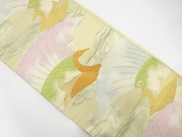 Japanese Kimono / Antique / Fukuro Obi Silk